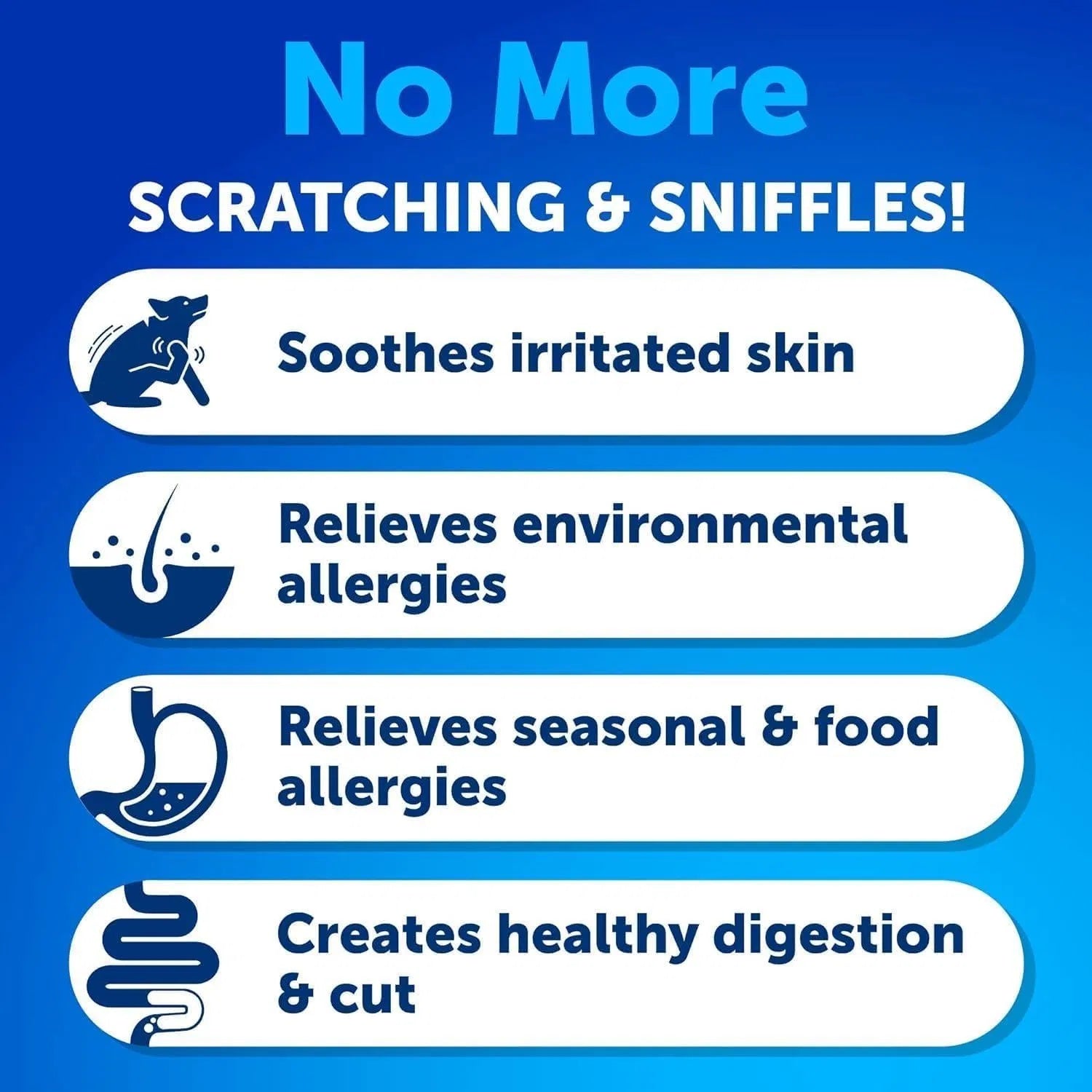 Specialty Allergy Relief Chews - Premium Itching Skin Support for Dogs - Woofcuties