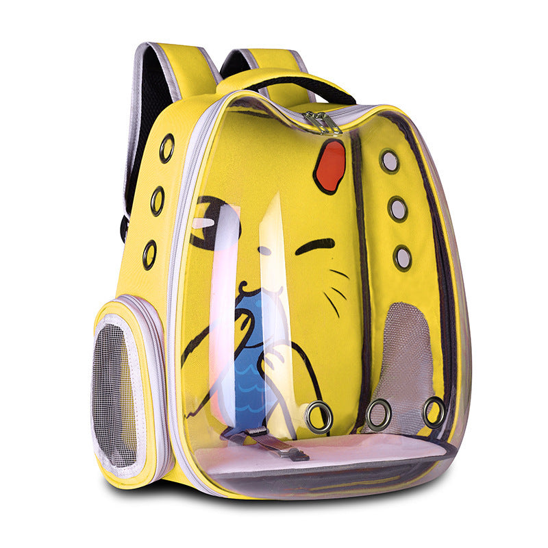 Exquisite Luxe Breathable Pet Backpack - Woofcuties