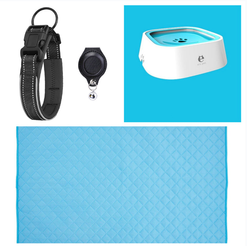 Splendid Leather AirTag Pet Collar Case - Woofcuties