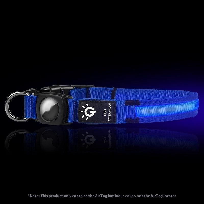 Luminous Waterproof LED Positioning Tracker Pet Collar - Woofcuties