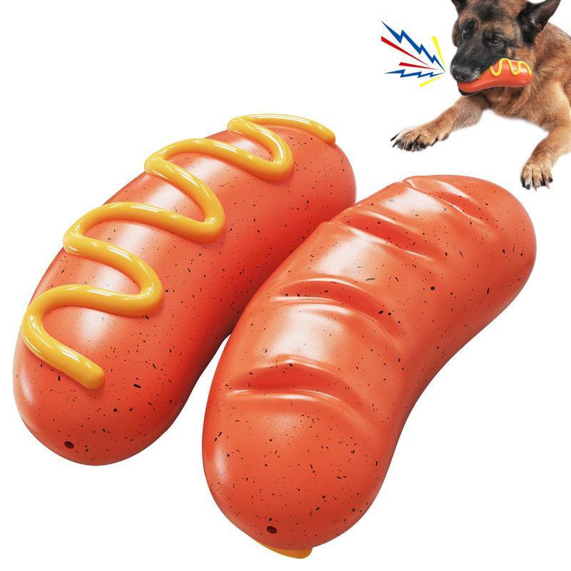 Indestructible Chew Toy - Tough Rubber Dog Toy for Aggressive Chewers - Woofcuties