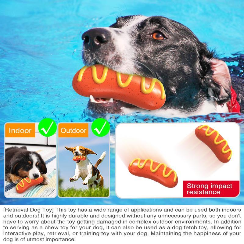 Indestructible Chew Toy - Tough Rubber Dog Toy for Aggressive Chewers - Woofcuties