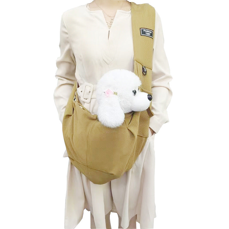 Luxuriant Grande Crossbody Pet Bag - Woofcuties