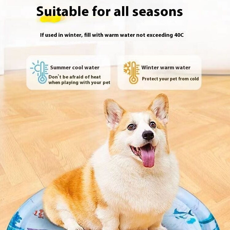 Summer Cooling Water Bed - Premium Ice Pad for Dogs and Cats - Woofcuties