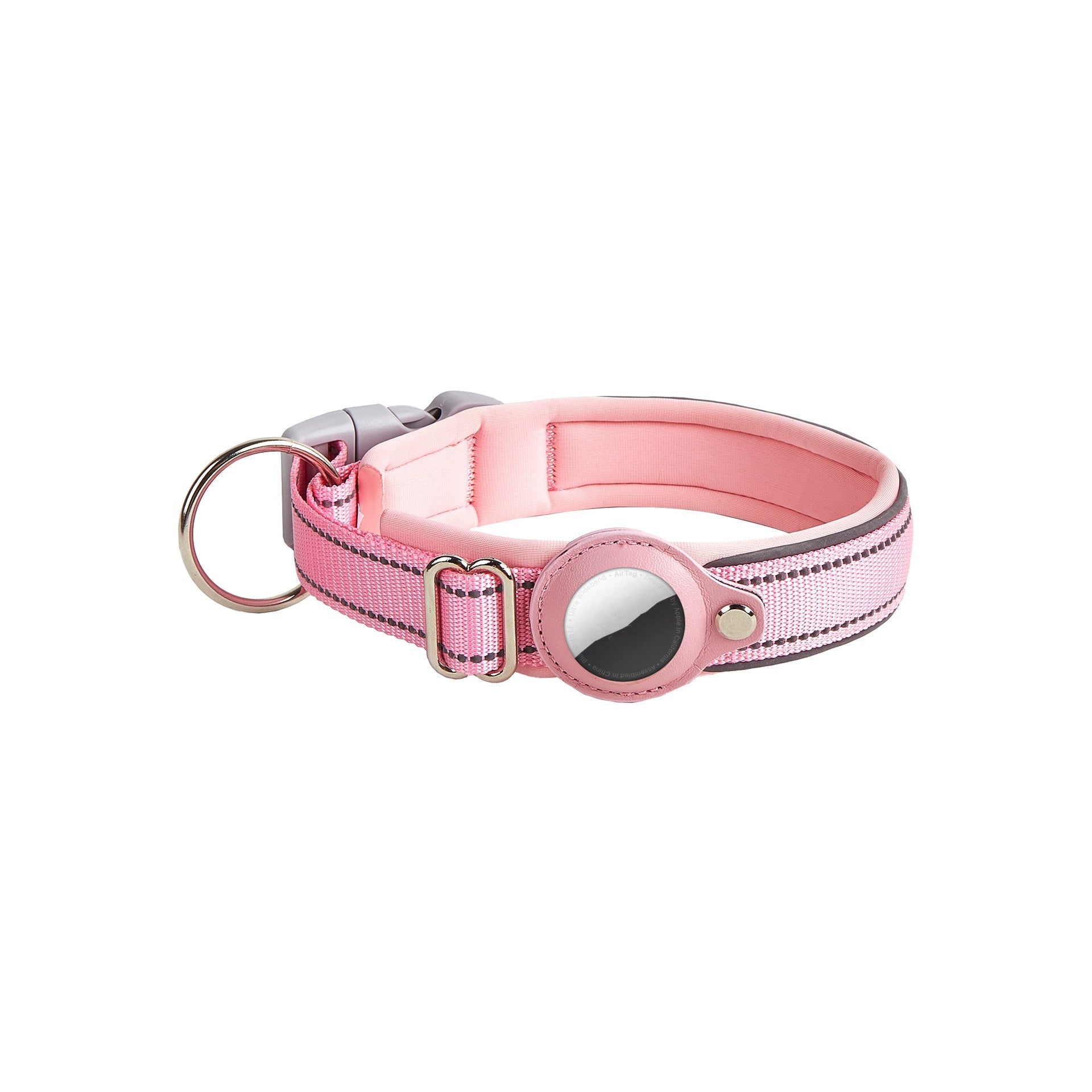 Original AirTag Case Leather Traction Collar - Woofcuties