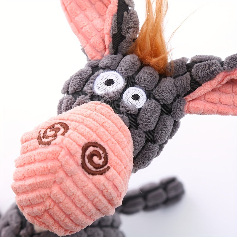 Squeaky Dog Toys Pack - Cute Soft Plush Chew Toys for Puppies - Woofcuties