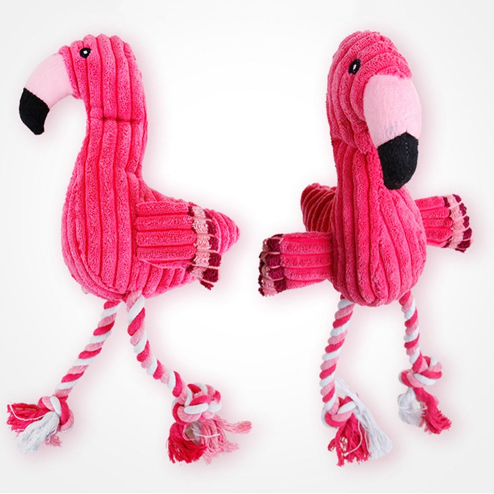 Vocal Animal Plush for Pet Dog Molar Teeth Cleaning - Woofcuties