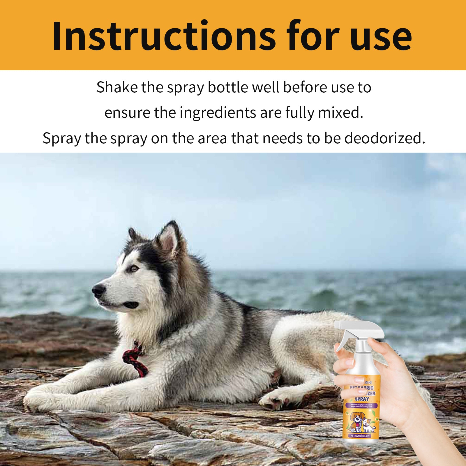 Clean Pet Odor Deodorizer - Premium Long-Lasting Air Freshener - Woofcuties