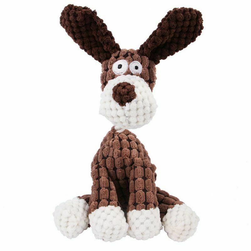 Squeaky Dog Toys Pack - Cute Soft Plush Chew Toys for Puppies - Woofcuties