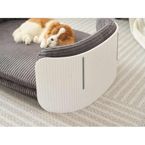 Premium Scandinavian Style Cat Couch Bed - Elevated Pet Sofa for Indoor Cats - Woofcuties