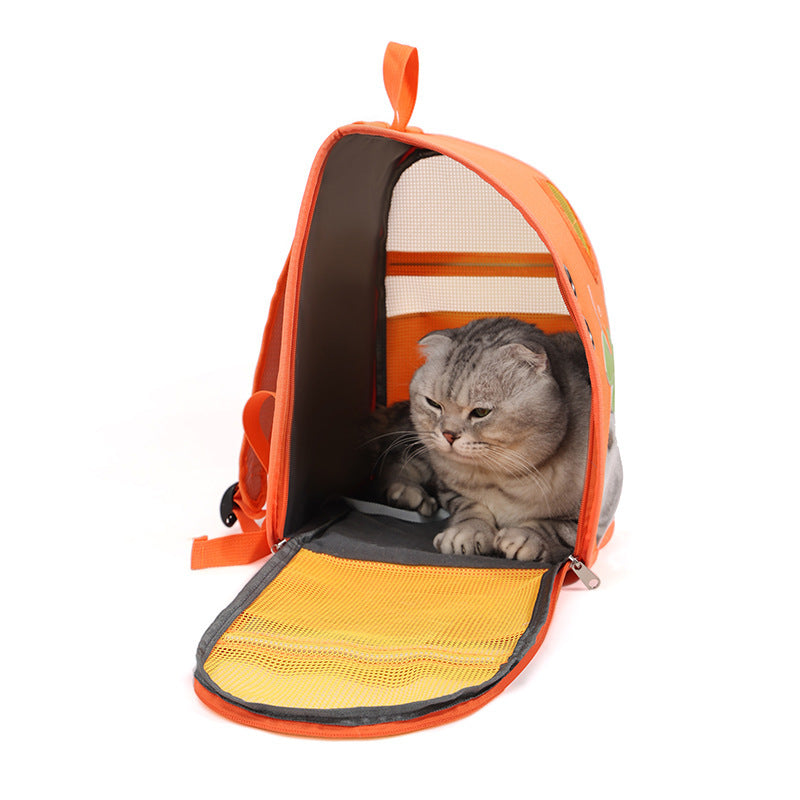Regal Vibrant Large-Capacity Cat Backpack - Woofcuties