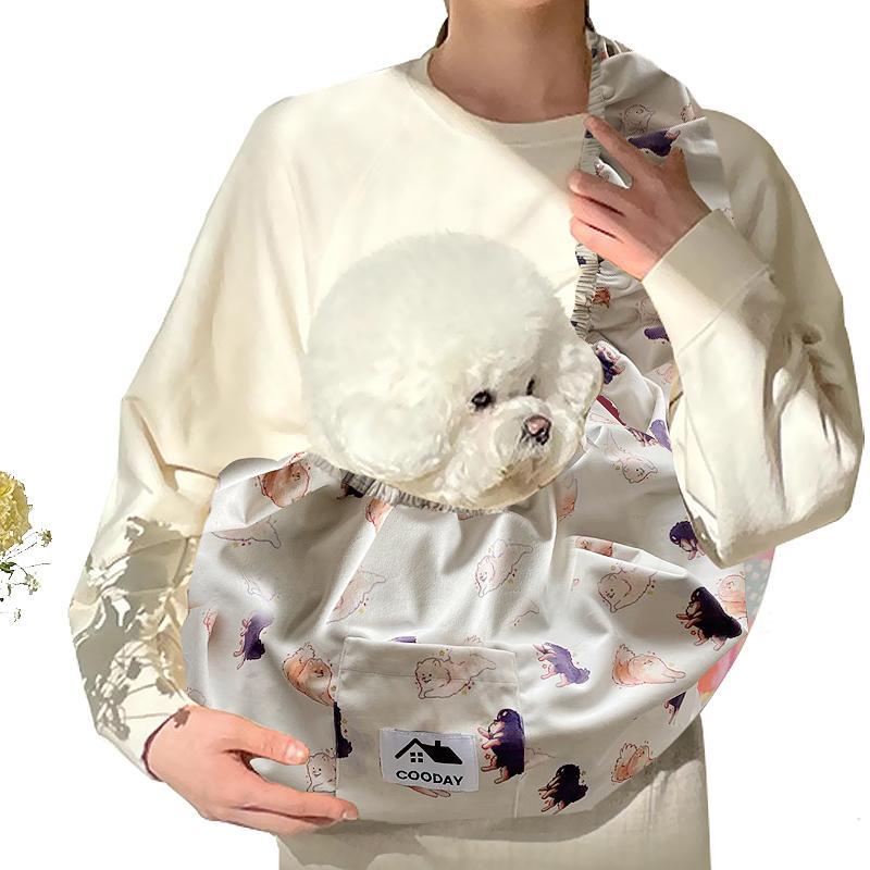 Luxuriant Plush Hands-Free Cuddle Carrier - Woofcuties