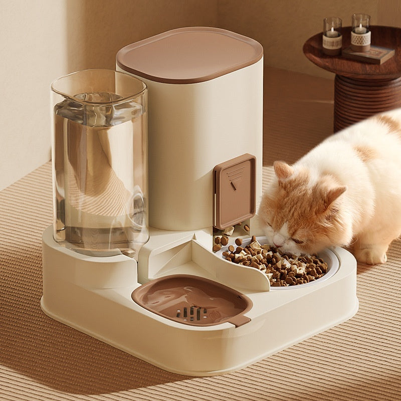 Sumptuous High-Capacity Automatic Pet Feeder - Lavish Smart Feeding Station - Woofcuties