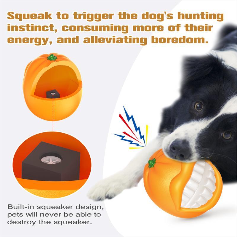 Prokel Dog Toys Squeaky Chew Ball - Woofcuties