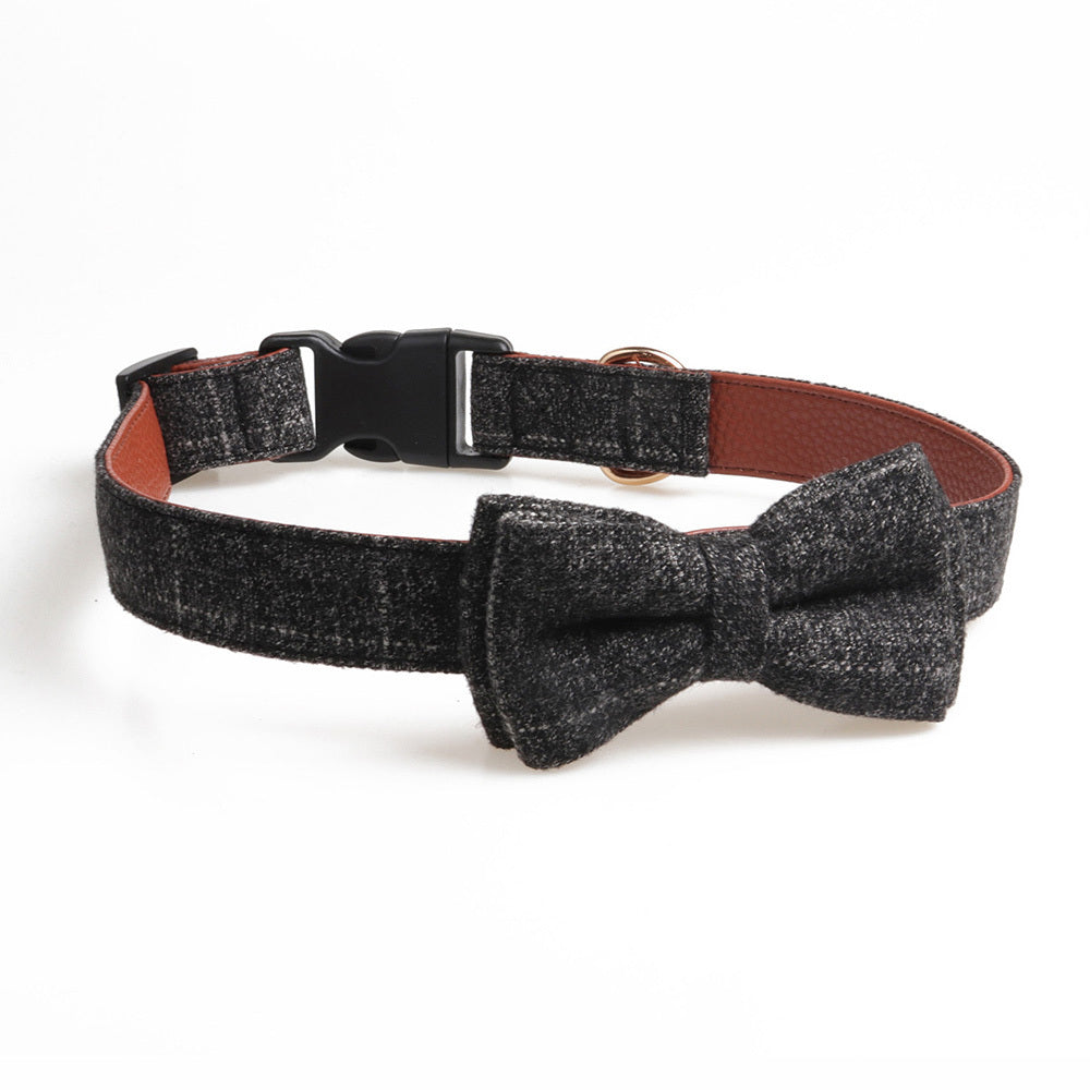 Elegant Bow-Knot Dog Collar - Woofcuties