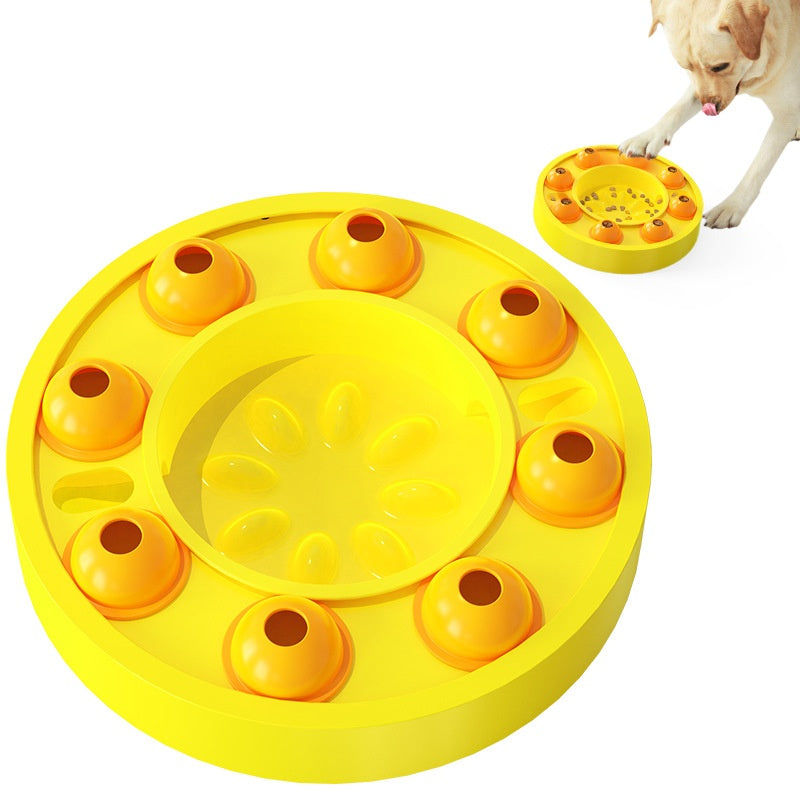 Dog Puzzle Toy - Slow Feeder Interactive Treat Dispenser for Large Dogs - Woofcuties