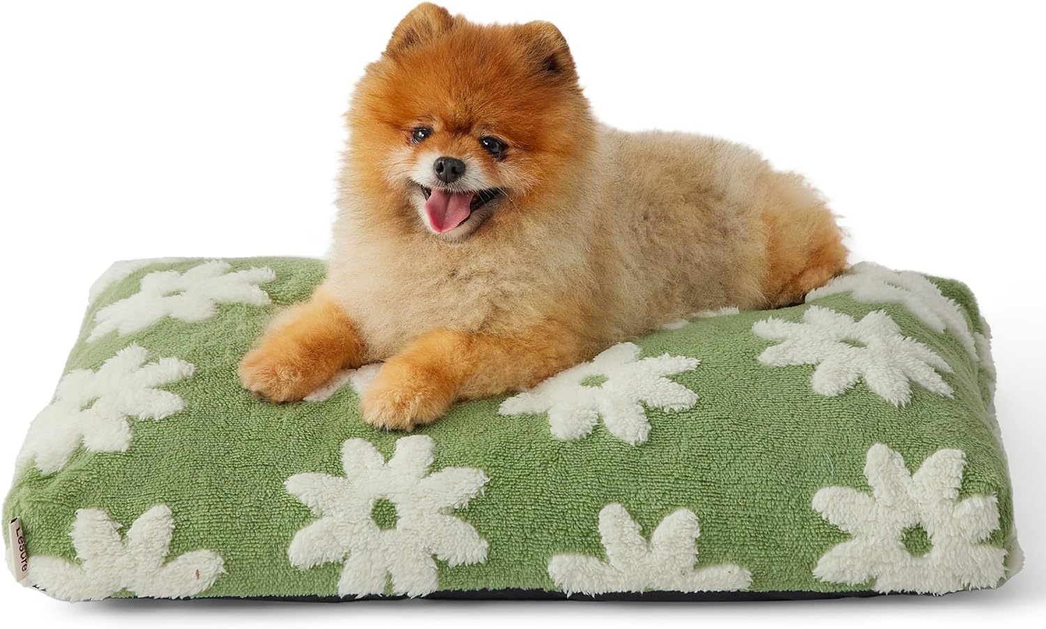 Plush Large Dog Haven - Opulent Thick Shredded Foam Bed with Modern Flair - Woofcuties