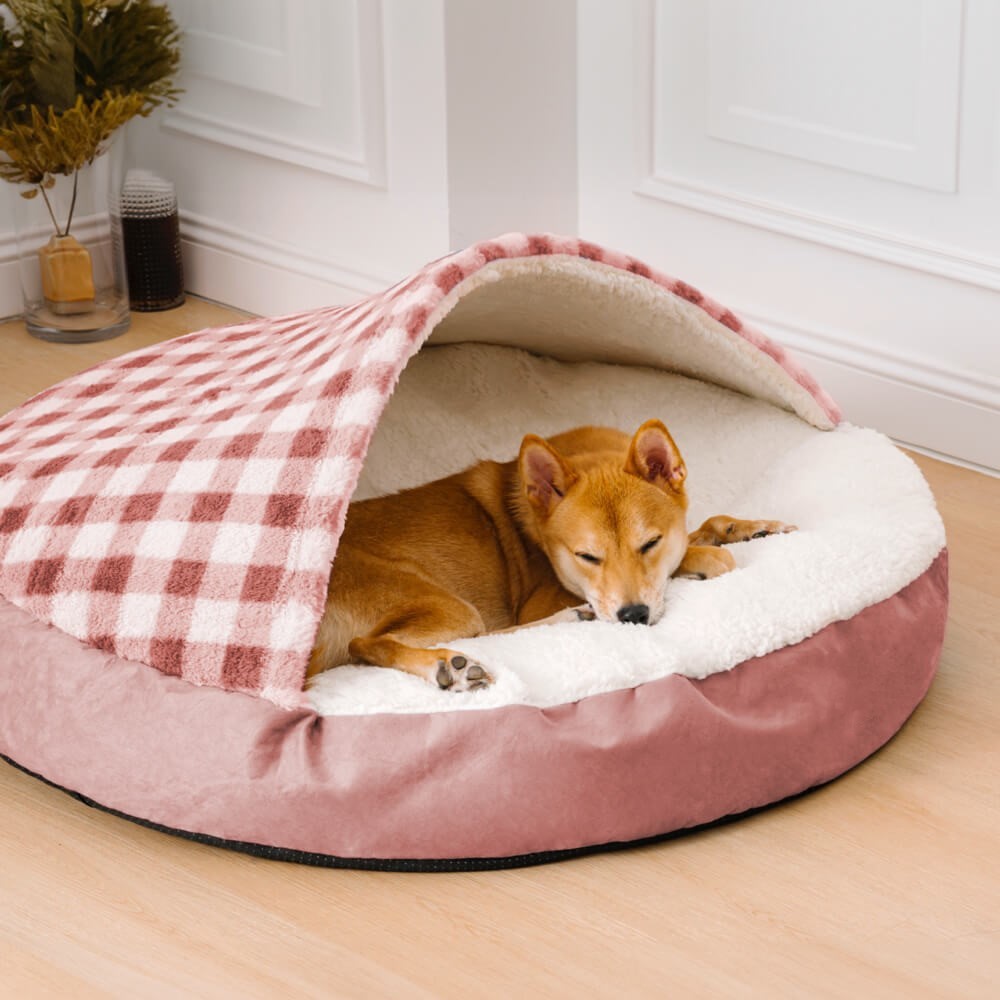 Plush Pet Nest - Grandiose Universal Dog and Cat Bed - Woofcuties
