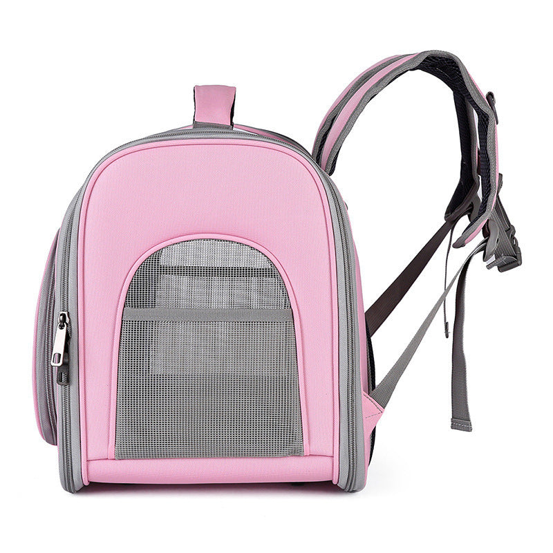 Luxuriant Spacious See-Through Pet Carrier - Woofcuties