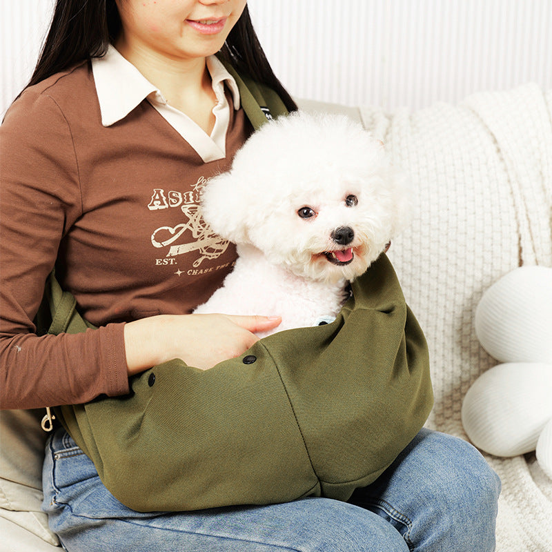 Exquisite Luxe Crossbody Pet Pouch - Woofcuties