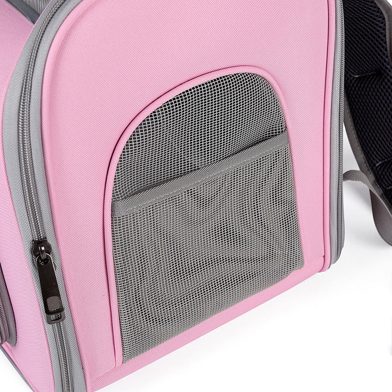 Luxuriant Spacious See-Through Pet Carrier - Woofcuties
