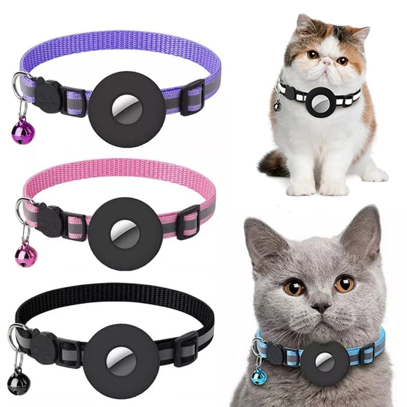 Radiant Reflective AirTag Pet Collar - Woofcuties