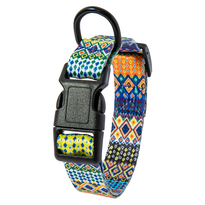 Elegant Nylon Pet Collar and Leash Set - Woofcuties