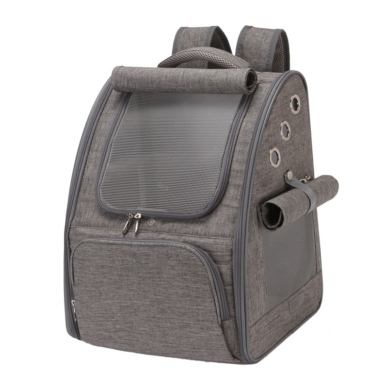 Luxuriant Ventilated Chest Pet Backpack - Woofcuties