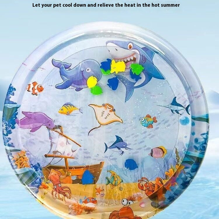 Summer Cooling Water Bed - Premium Ice Pad for Dogs and Cats - Woofcuties