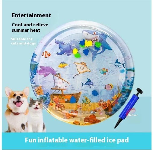 Summer Cooling Water Bed - Premium Ice Pad for Dogs and Cats - Woofcuties