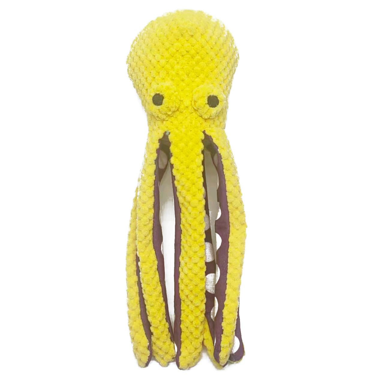 Six-Clawed Fish Plush Toy - Premium Squeaky Pet Chew Toy - Woofcuties