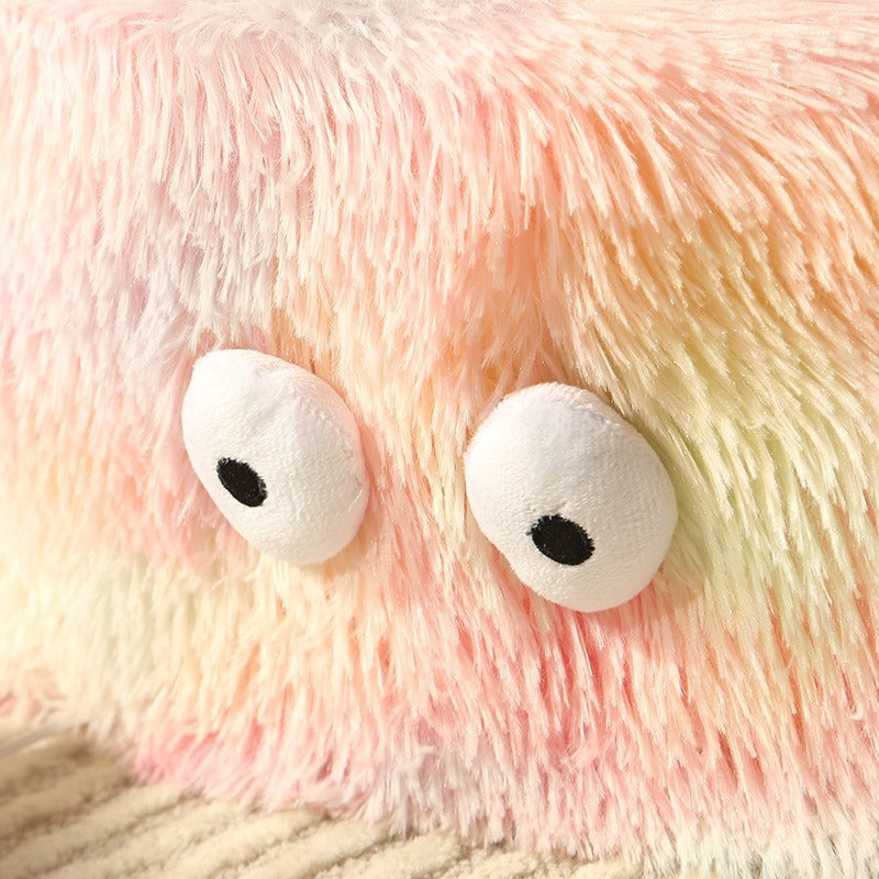 Cute Eye Monster Pet Bed - Premium Winter Warm Nest for Cats and Dogs - Woofcuties
