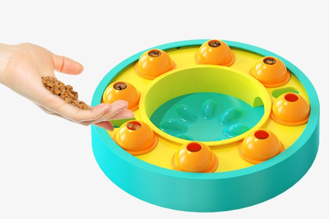 Dog Puzzle Toy - Slow Feeder Interactive Treat Dispenser for Large Dogs - Woofcuties