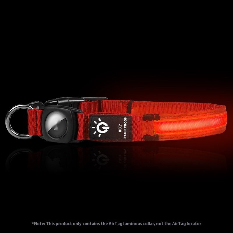Luminous Waterproof LED Positioning Tracker Pet Collar - Woofcuties