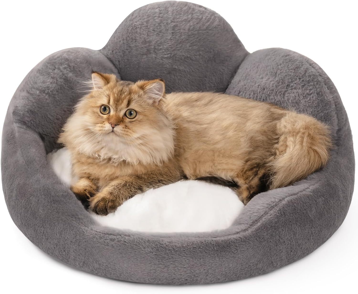 Mewoofun Flower Cat Bed - Premium Washable Sofa Nest for Cats and Small Dogs - Woofcuties