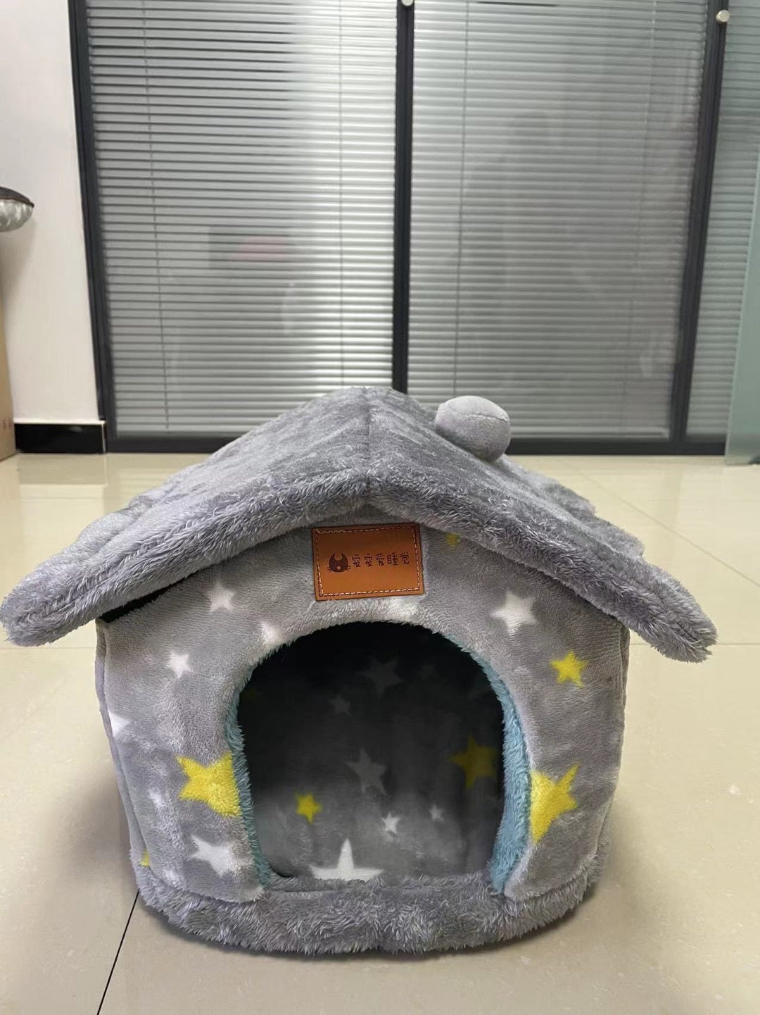 Foldable Pet House - Premium Winter Warm Bed for Dogs and Cats - Woofcuties