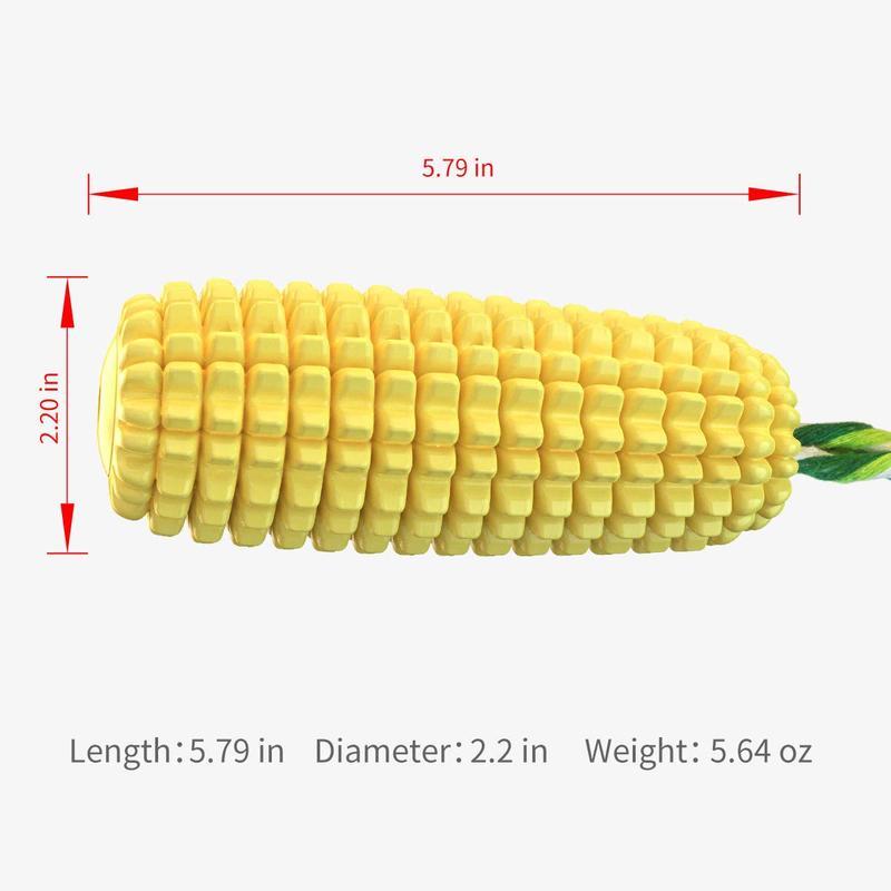 Corn Stick Chew Toy - Squeaky Rope Toy for Small to Large Breeds - Woofcuties