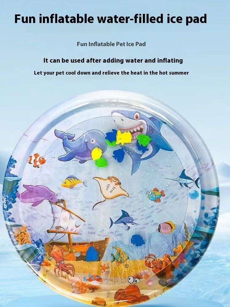 Summer Cooling Water Bed - Premium Ice Pad for Dogs and Cats - Woofcuties