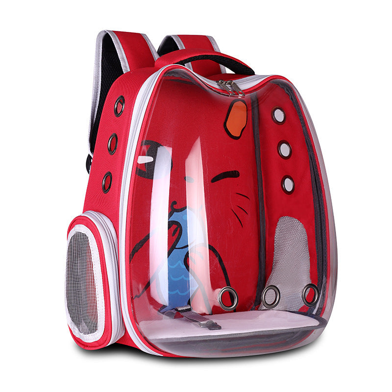 Exquisite Luxe Breathable Pet Backpack - Woofcuties