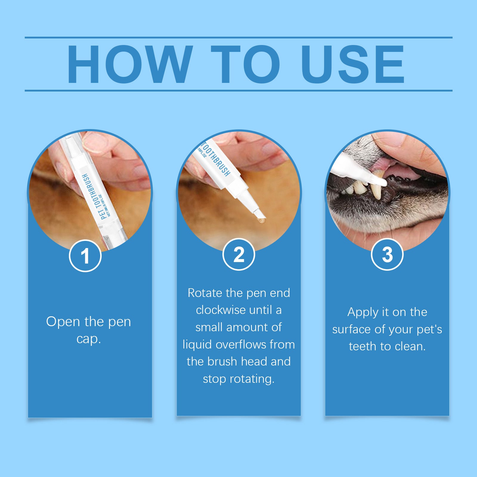 Gentle Breath Care Pet Toothbrush - Premium Oral Hygiene Tool - Woofcuties