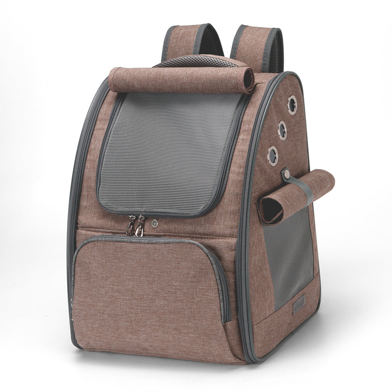 Luxuriant Ventilated Chest Pet Backpack - Woofcuties