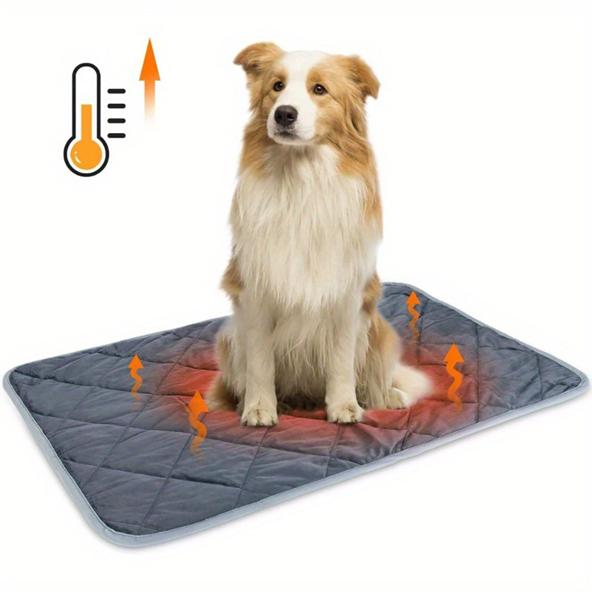 Self-Heating Thermal Pet Pad - Premium Extra Warm Bed for Cats and Dogs - Woofcuties