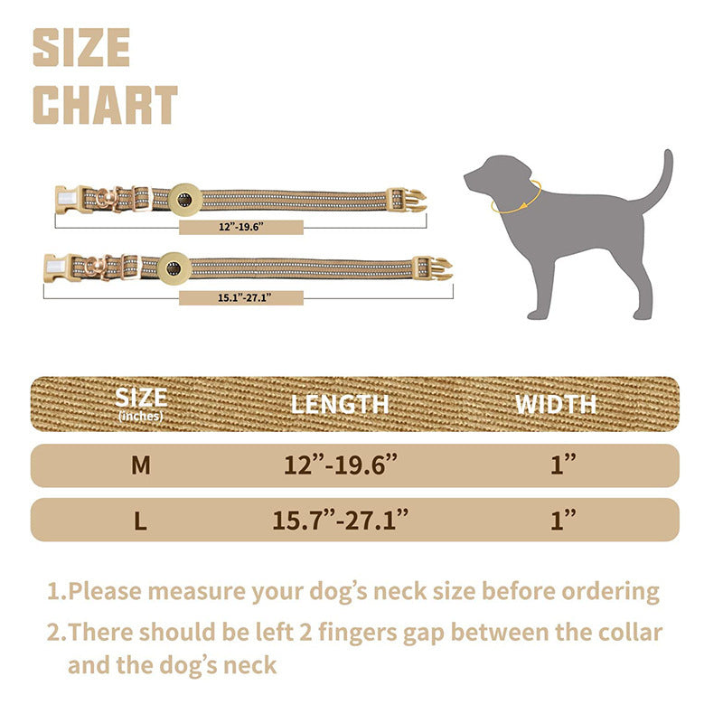 SecureFit Anti-Lost Silicone Pet Collar - Woofcuties