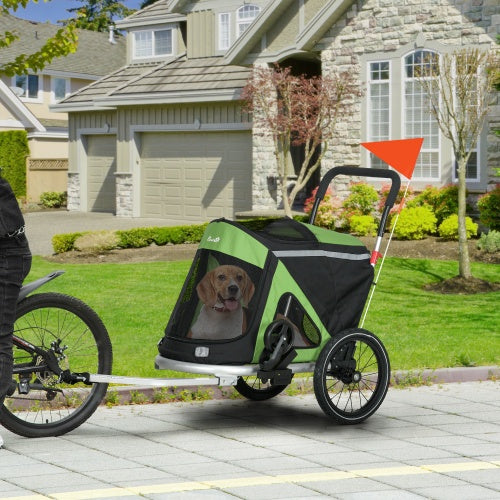 WoofCuties Luxe 2-in-1 Pet Trailblazer - Woofcuties