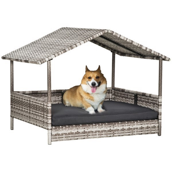 Luxe Pet Sofa Bed - Elite Dog Tent with Canopy - Woofcuties