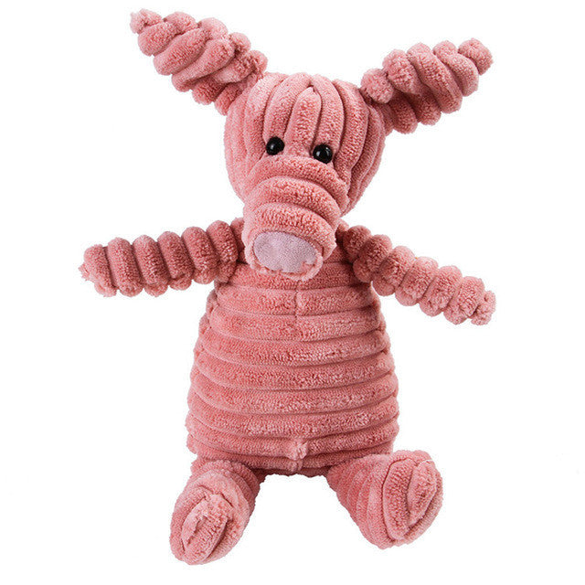 Vocal Animal Plush for Pet Dog Molar Teeth Cleaning - Woofcuties