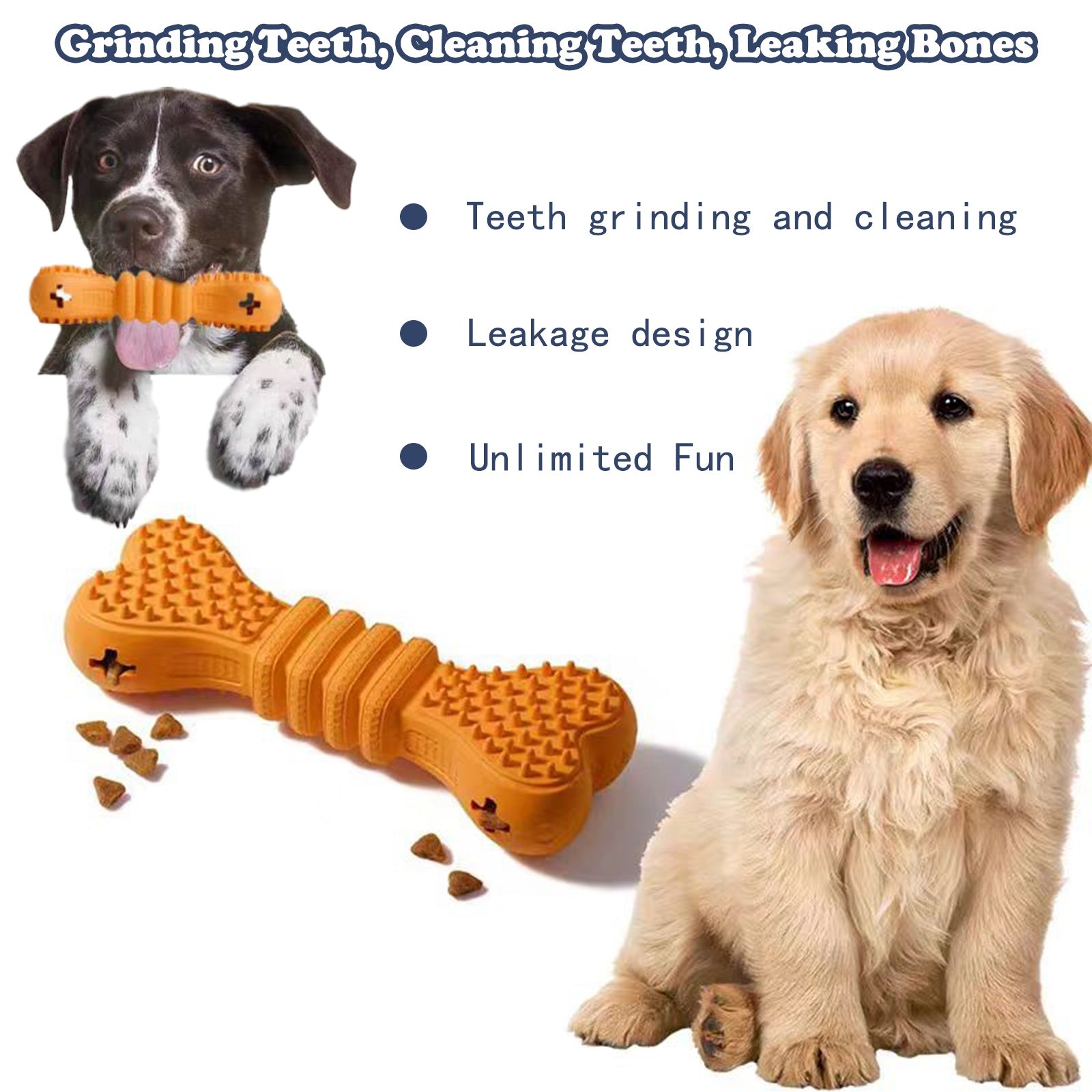 Dog Chew Toys Toothbrush Care Cleaning Sticks - Woofcuties
