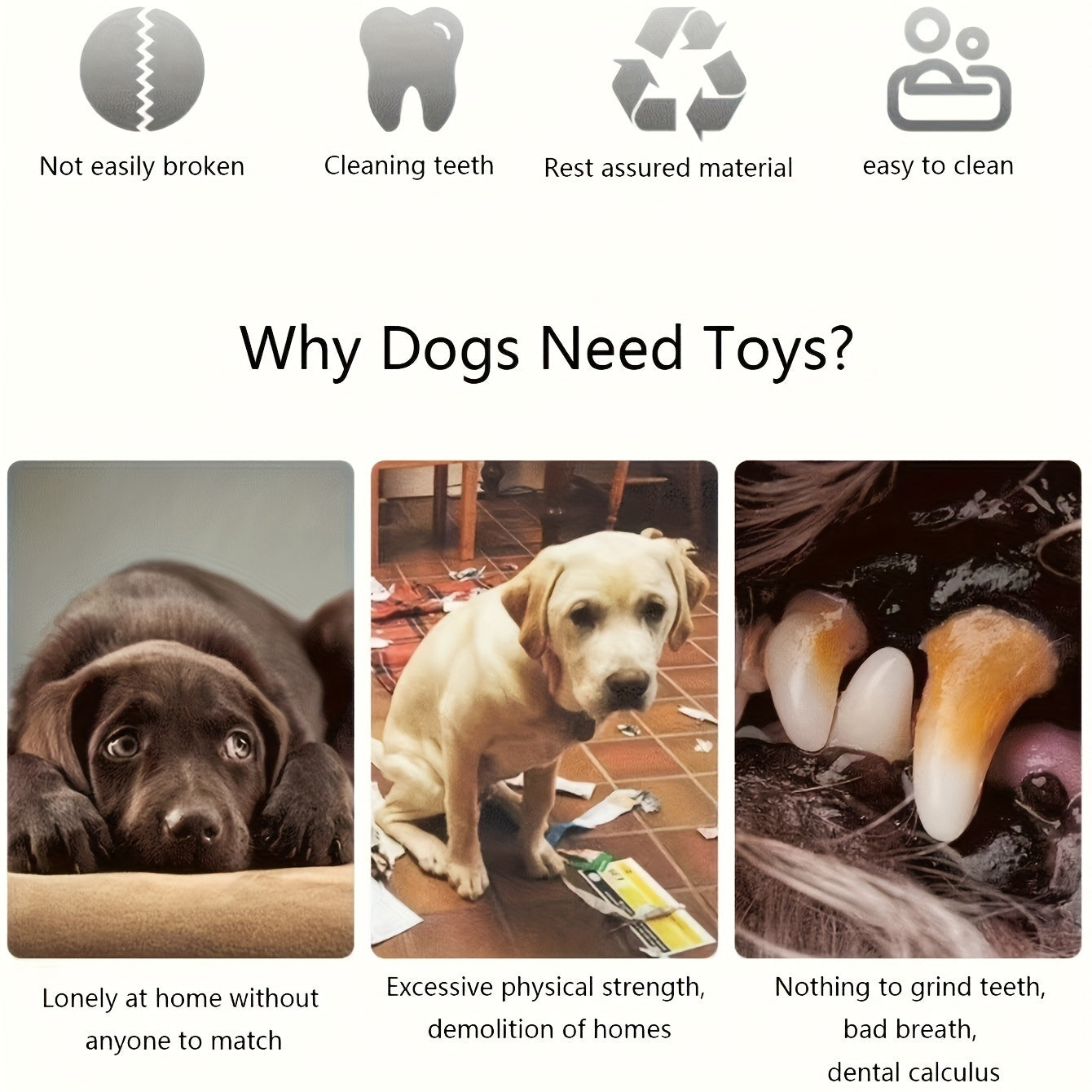 Squeaky Dog Toys Pack - Cute Soft Plush Chew Toys for Puppies - Woofcuties