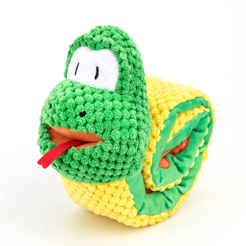 Snake Snuffle Toy Squeaky Dog Puzzle - Woofcuties