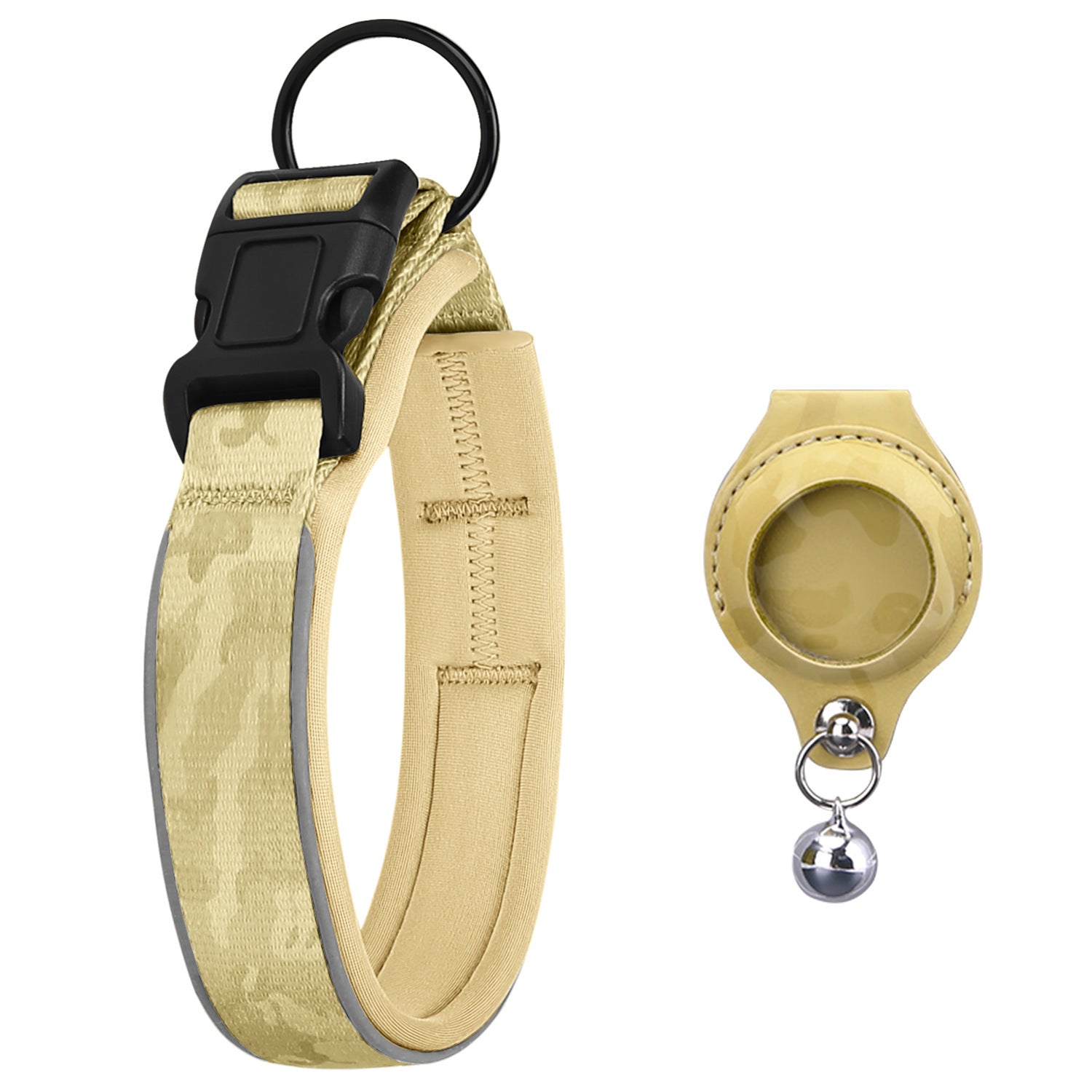 Splendid Leather AirTag Pet Collar Case - Woofcuties
